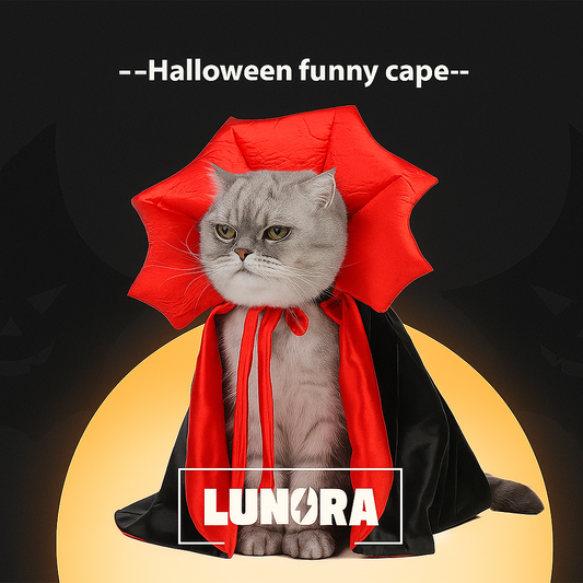 Cute Halloween Pet Costumes Cosplay Vampire Cloak For Small Dog Cat Kitten Puppy Dress Kawaii Pet Clothes Cat Accessoties Gift